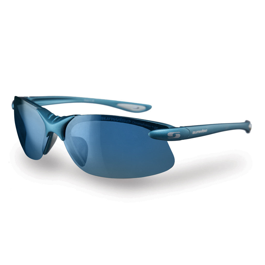 Lunettes de soleil de sport légères personnalisables Waterloo Azure - 8 styles