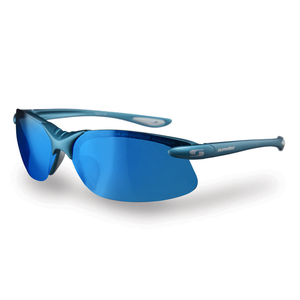 Lunettes de soleil de sport légères personnalisables Waterloo Azure - 8 styles