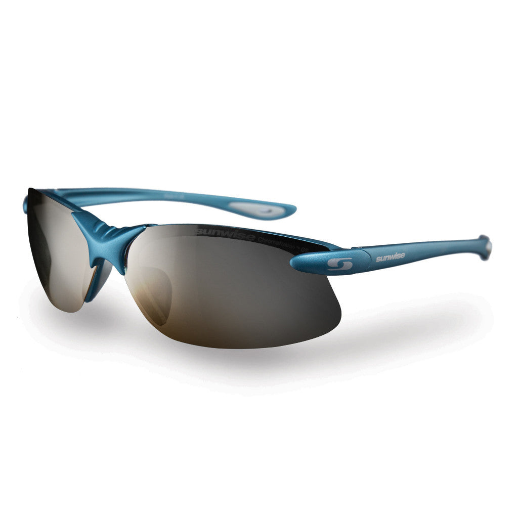 Gafas de sol deportivas ligeras personalizables Waterloo Azure - 8 estilos