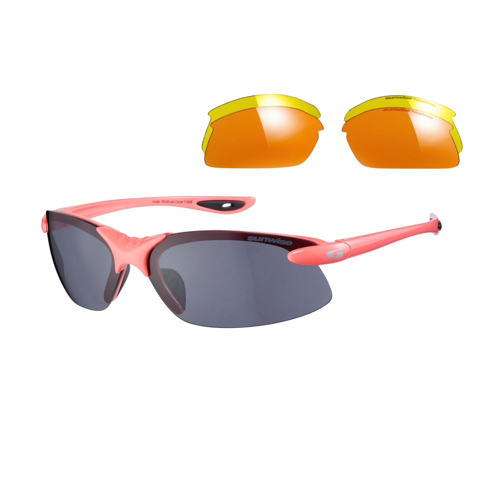 Gafas de sol deportivas Windrush con lentes intercambiables - 6 colores