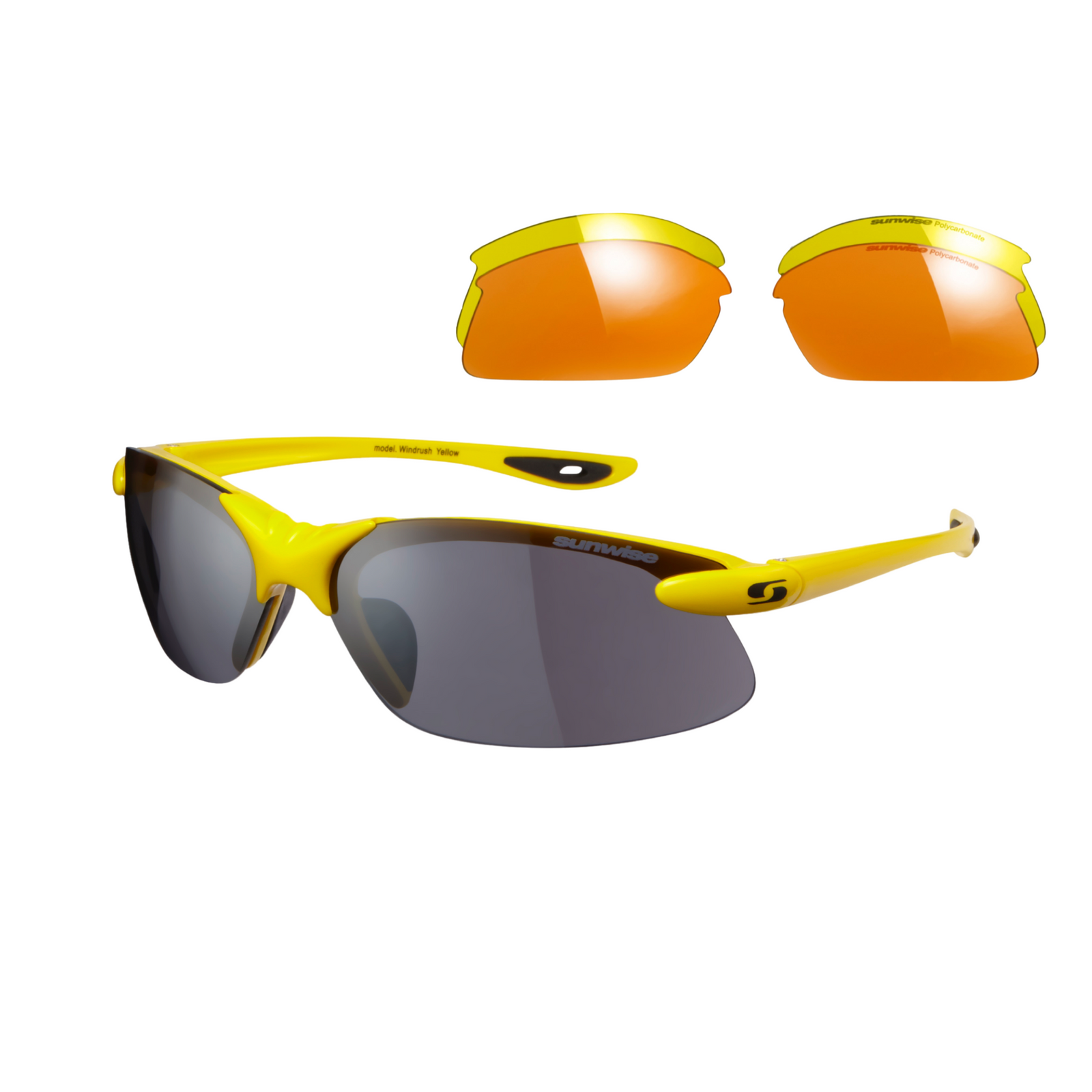 Lunettes de soleil sport Windrush avec verres interchangeables - 6 couleurs